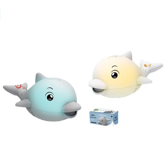 Denko jouets BO Dolphin jouets d'eau enfants <span class=keywords><strong>jeu</strong></span> <span class=keywords><strong>amusant</strong></span> <span class=keywords><strong>jeu</strong></span> d'eau d'été avec musique et lumière