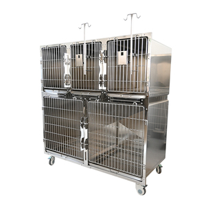 Cages d'hôpital et de clinique vétérinaires pour patients hospitalisés, cages de soins intensifs chauffantes à température constante avec chambre à oxygène, cages polyvalentes pour l'élevage <span class=keywords><strong>animal</strong></span> - Product Image 6
