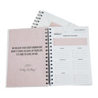 2024 Academic Complet Spiral Bound Hardcover Daily Weekly Planner Printing