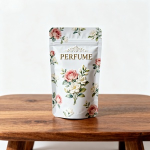 Bolsas de Embalaje de Plástico con Cierre, Impresión Personalizada, Reciclables, Impermeables, Tipo Stand Up Pouch, para Perfumes - Product Image 1
