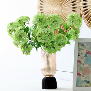 L06716 Đám Cưới Nhà Trang Trí Hoa 3D Hiệu Ứng <span class=keywords><strong>Silicone</strong></span> Nhựa Giả Tú Cầu Hoa Bất Cảm Ứng Cao Su Nhân Tạo Tú Cầu - Product Image 5