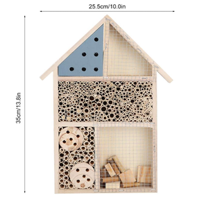 กล่องไม้เลี้ยงผึ้งสำหรับตกแต่งสวนที่พักพิงในห้องพักโรงแรมที่พักพิงที่ออกแบบได้ตามต้องการ - Product Image 5