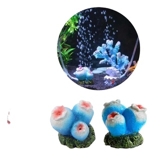풍경 돌 공기 거품 장식 수족관 인공 수족관 산호 진주 장식 어항 통풍기 - Product Image 4
