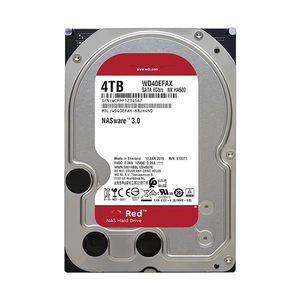 Original HDD 4TB 2TB W'D Rouge NAS Disques durs 3.5 "1TB 3TB <span class=keywords><strong>6TB</strong></span> 8T Disque dur interne 5400RPM SATA 6 Gb/s 64MB Cache WD40EFAX - Product Image 1