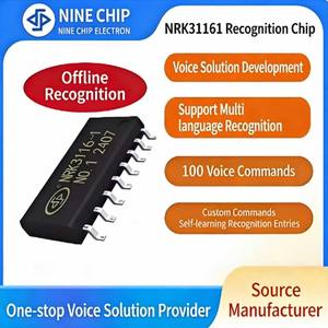 Chip de Reconocimiento de Voz Serie NRK31162, Chip de IA de Fábrica OEM para Robots y Dispositivos Médicos, Chip Personalizado - Product Image 4