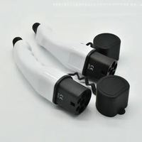 Conector eléctrico USB para coche 32A IEC 62196-2 enchufe macho tipo 2 cargador EV de potencia aleación niquelada 16A corriente nominal