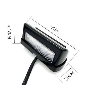 12v/24 lumière <span class=keywords><strong>de</strong></span> <span class=keywords><strong>plaque</strong></span> d'immatriculation <span class=keywords><strong>de</strong></span> <span class=keywords><strong>remorque</strong></span> LED RV camion <span class=keywords><strong>de</strong></span> pompiers accessoires <span class=keywords><strong>de</strong></span> lumière <span class=keywords><strong>de</strong></span> <span class=keywords><strong>plaque</strong></span> d'immatriculation spéciale - Product Image 5