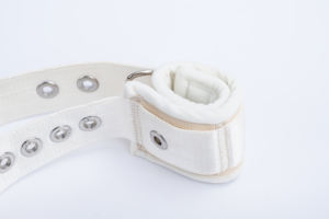 SM esaret kısıtlama ayarlanabilir pamuk kelepçe tıbbi ekstremite sabit kayış bilek ayak bileği manyetik kısıtlama kemer hasta için - Product Image 5