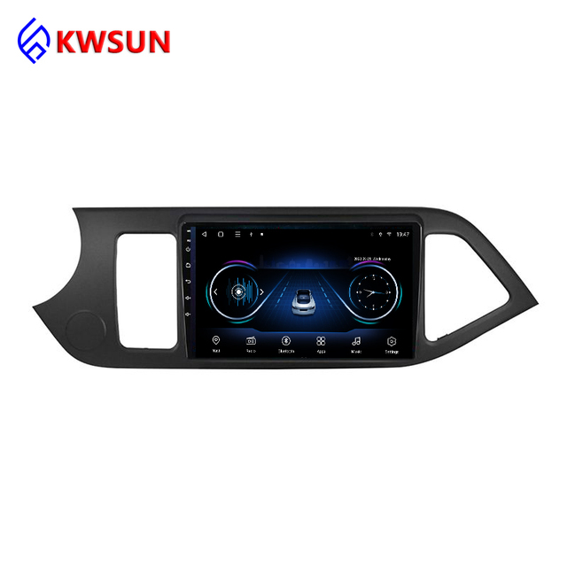 Android 11 for Kia Morning Picanto 2011-2017 360 Camera Colling Fan Voice Control WIFI GPS BT Car Stereo