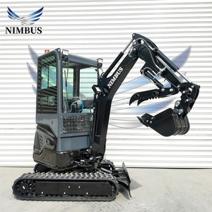 NIMBUS Tersedia di Gudang Excavator Mini Beroda Rantai Kubota Engine Bagger untuk Proyek Kecil - Product Image 2