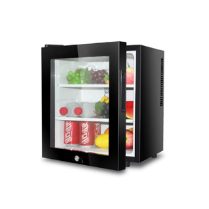 SuokangFactory Venta directa de una sola Puerta de vidrio 30 <span class=keywords><strong>litros</strong></span> 12V sin ruido Hotel Mini Bar <span class=keywords><strong>nevera</strong></span> - Product Image 3