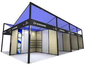 3d stall designs for customized exhibition stand