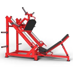 Mesin Leg Press Binaraga Baja Komersial untuk Gym, Peralatan Olahraga Duduk 45 Derajat Ramah Lingkungan - Product Image 4