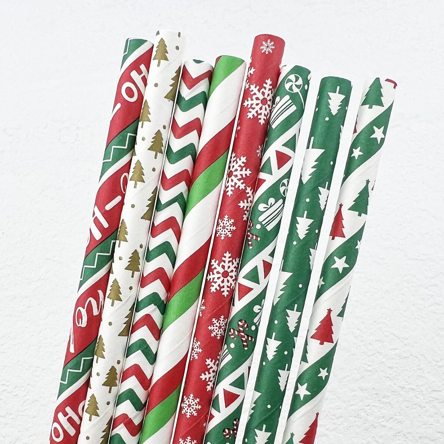 High quality Durable kraft paper straws for Milk Pearl Tea Beverage