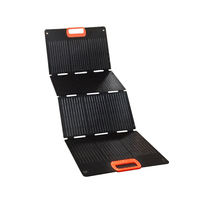 Vente flash : panneau solaire pliable portable et léger 80W/100W/200W, 24V, silicium monocristallin, portable et léger