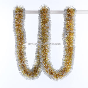 Frohe Weihnachten Moderne Umweltfreundliche Hängedekoration Lametta-Girlande Künstliches Grün Schnee Hochzeit Weihnachten Neujahr Dekoration - Product Image 3