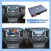 Boîte CarPlay pour Chevrolet Malibu 2012-2014, lecteur MP5 GPS, caméra panoramique 360°, caméra de recul, DVR externe en option
