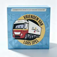 Boîte de jeu rigide de luxe imprimée en couleur CMYK, emballage en carton 1200 g/m² avec plateau blister PS personnalisé pour jeux de société