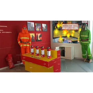 Brandbestrijding Training Voor Brandveiligheid Brandblusmiddelen Simulatie