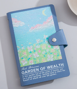 Nuevo Libro de Ahorros de Cuero Suave con Diseño de Pintura al Óleo, Organizador de Efectivo, Clip para Billetes, Libro de Ahorros, Libro de <span class=keywords><strong>Contabilidad</strong></span> - Product Image 4