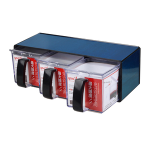 Di alta Qualità Maniglia Fissa Condimento Condimento Spezia Contenitori Per Alimenti con il Cucchiaio 3pcs <span class=keywords><strong>Set</strong></span> - Product Image 3