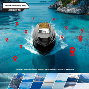 BV030 <span class=keywords><strong>Bateau</strong></span> <span class=keywords><strong>Amorceur</strong></span> RC GPS avec Sondeur pour la Pêche à la Carpe, Outil de Pêche Intelligent Haute Précision - Product Image 5