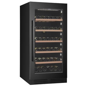 Gabinete de vino de una sola zona de edición Premium, ventilador de temperatura electrónico, refrigeración integrada, Enfriador de vino, <span class=keywords><strong>bodega</strong></span>, <span class=keywords><strong>bodega</strong></span>, negro, 120V - Product Image 3
