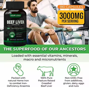 Ausreson Organic Beef <b>Liver</b> Natural Energy <b>Supplement</b> and Most Bioavailable Natural Grass Fed Beef <b>Liver</b> Capsule - Product Image 3