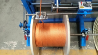 Machine à tresser des lacets de chaussures, 1 pièce, série 90, cordon élastique automatique à grande vitesse, 16 broches, corde ronde