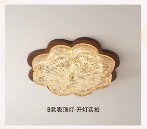 Lámpara de Techo con Pantalla de Cristal Cuadrada Blanca de 50x50cm, Hierro y Resina, LED de 60W, Regulable, 3 Años de Garantía, para Dormitorio o Sala de Estar - Product Image 3