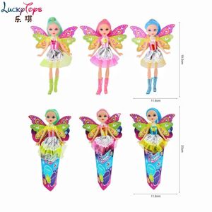 New 8-Inch Flower Fairy Doll Moda Princesa Toy com Modelo Decoração Entertaining Presente para Kid Girls - Product Image 4