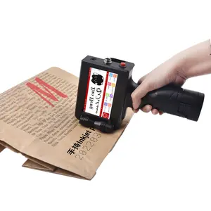 Economical Plastic Handheld Printer Versatile Surface Printing Ideal for Date QR Logo Text Factory Small Business Applications