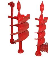 Machine de perçage agricole multifonctionnelle pour le creusement de trous dans le sol, adaptée à la plantation, à la fertilisation et à la construction de treillis