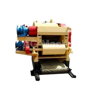 High Capacity Wood Chipper Machine Industrial Drum Wood Crusher