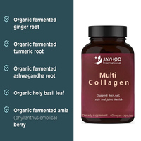 Capsules de peptides multi-collagènes en marque privée OEM, sans OGM, complément alimentaire de qualité alimentaire pour adultes