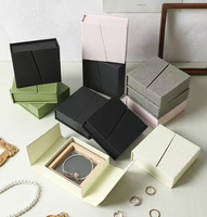 Boîte d'emballage rigide personnalisable, estampillée, écologique, étanche, pour emballages cadeaux ou cadeaux promotionnels