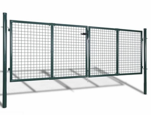 100x180cm Hause garten verzinkt geschweißte zaun panels mit sicherheit lock für schutz zaun Dekoration Euro Garten Gartentor - Product Image 6