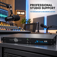 Processeur audio numérique XTR6.0 6x6 DSP avec suppression de rétroaction pour microphones de conférence, salles de réunion et systèmes de sonorisation PA