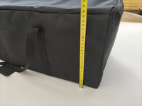 Sac de transport rembourré à fermeture éclair de 75 cm pour trépied, appareil photo, flash, support, parapluie et boîte à lumière