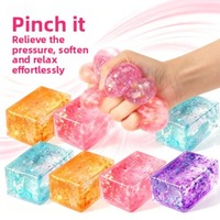 Jouet Squishy en Plastique en Forme de Glaçon de Maltose, à Remontée Lente, Anti-Stress et Décompression, pour Enfants de 14 Ans et Plus, Cadeau en Gros