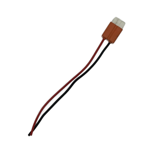 2-Pin T10 / W5W Lamp Socket Wiring Harness with Black/White Wires for Car Interior Lighting - Product Image 2