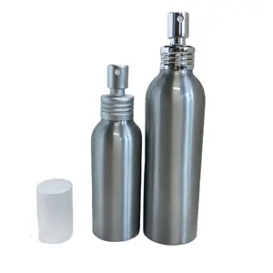 100毫升高品质铝瓶和铝泵/喷雾
