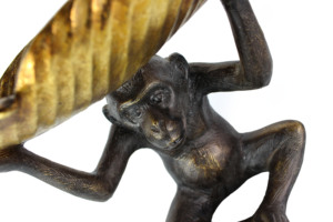 Plateau de singe, en résine, fait à la main, art moderne de luxe - Product Image 6