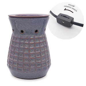 Calentador de Velas Eléctrico de Cerámica, Ecológico, Quemador de Aromas de Sobremesa, Multi-Enchufe, Impresión Tipográfica, Decoración del Hogar, Uso Interior, <span class=keywords><strong>Bombilla</strong></span> - Product Image 4