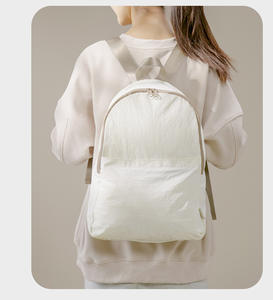 Custom Waterproof Geometric Pattern Casual <b>Sports</b> Backpack Outdoor Travel Nylon Taslon Lightweight Foldable Camping <b>Bag</b> - Product Image 2