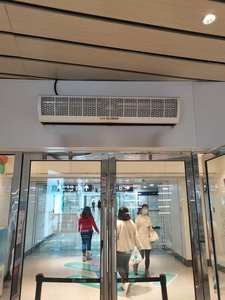 Vente chaude Cross Flow C Type Série Télécommande Électrique Chauffant Rideau D'air pour supermarché école Serre - Product Image 5