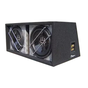 Caixa de som com subwoofer passivo, caixa de som com ventilação para veículo, proteção dupla