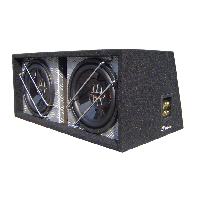Passive Subwoofer Enclosures MDF Speaker Box Vented Speaker Box for Vehicle Enclosure Double Woofers