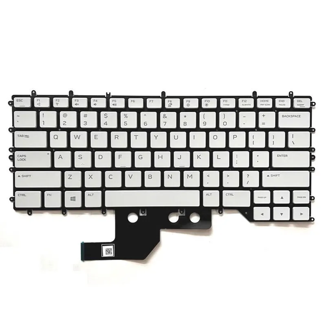 Wholesale New White US RGB Backlit Replacement Laptop Keyboard for Dell Alienware M15 R2 R3 R4 Gaming Notebook Spare Parts