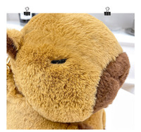 2025 nouveau KAPIBARA mignon tout match en peluche sac à main sac à dos femme dessin animé étudiants tout match Mao Mao sac